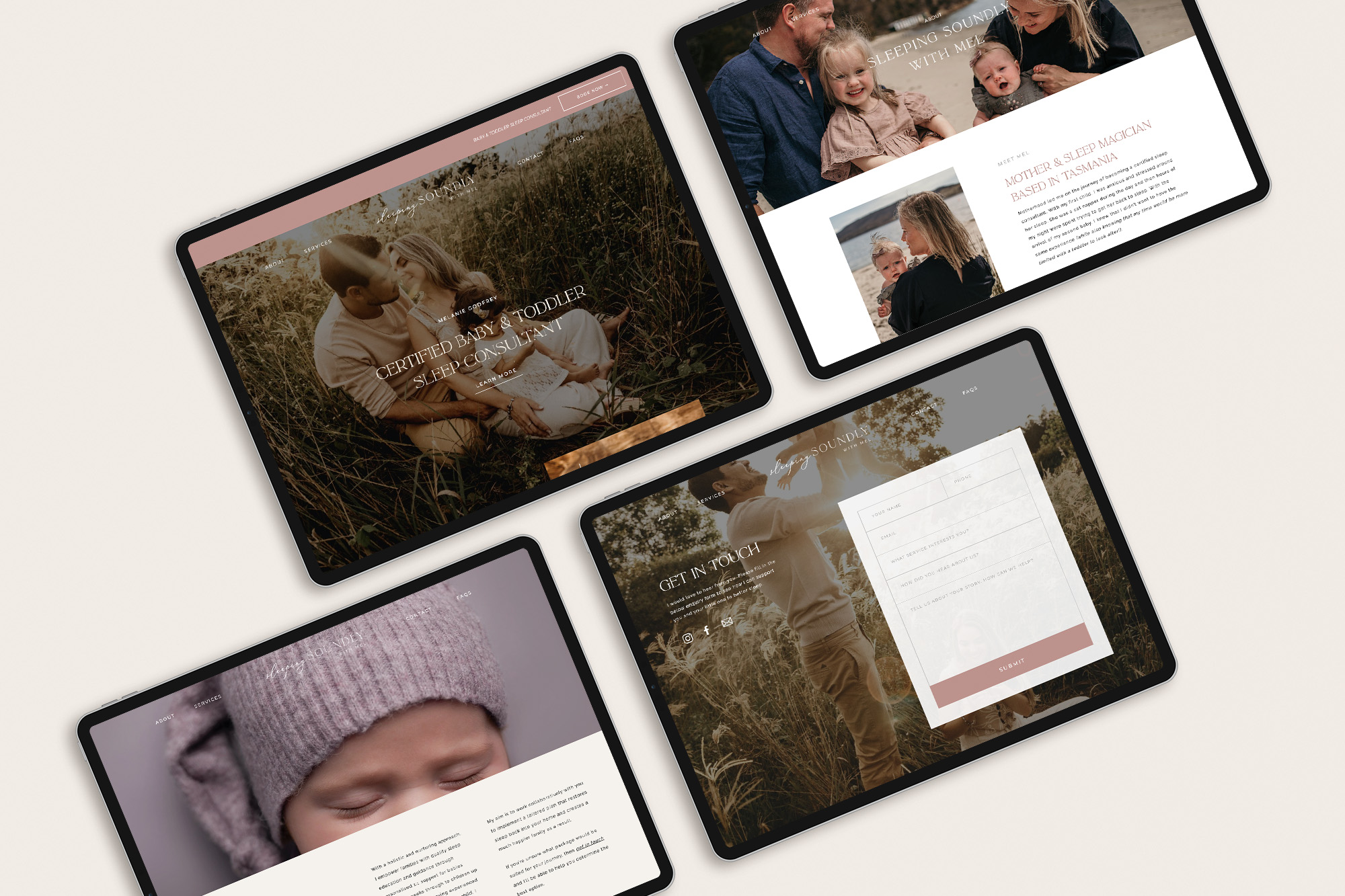 Before customising your Showit template, prepare your brand assets, images, website copy and page content with this simple website content checklist.